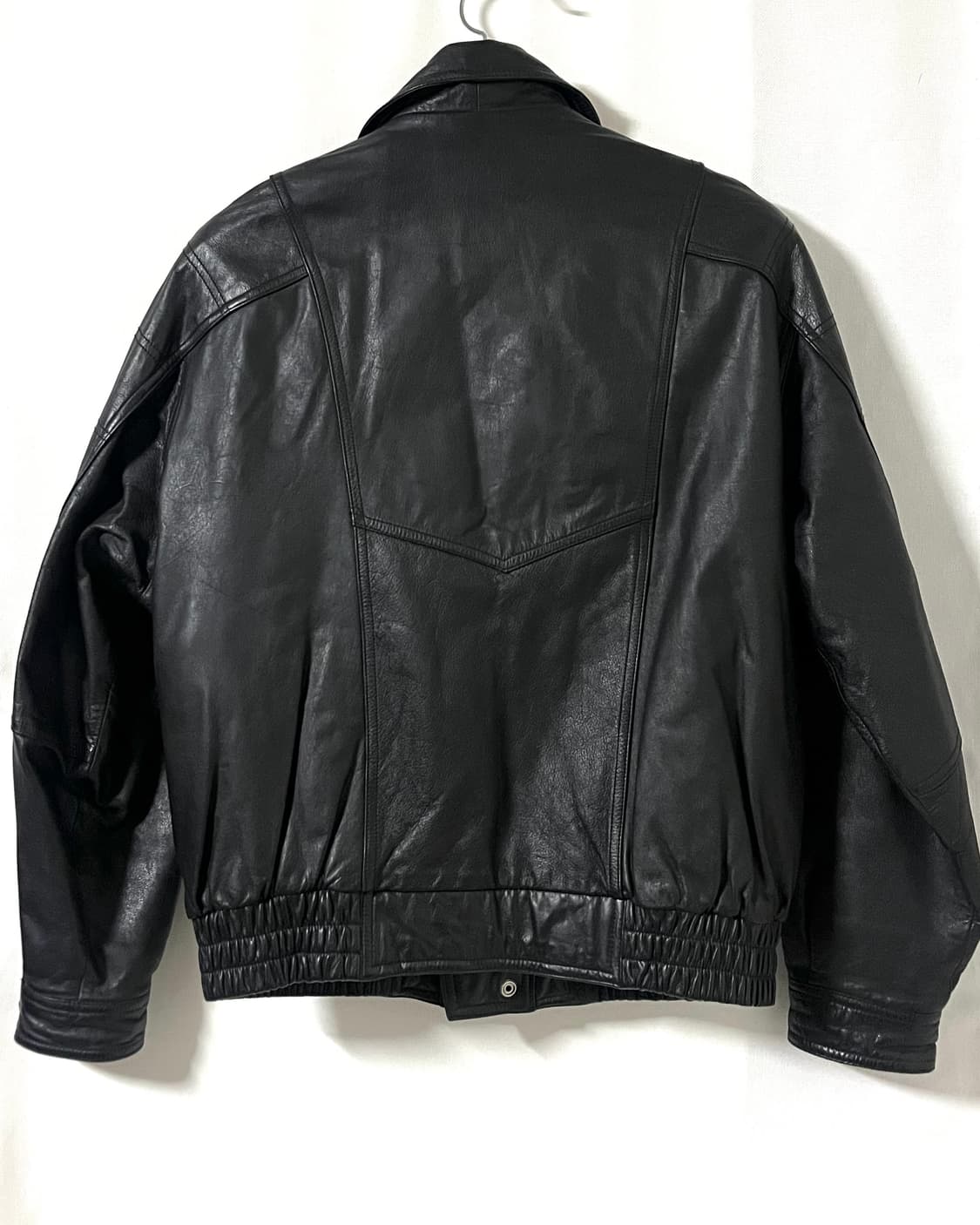 유니온베이 소가죽 봄버 자켓 상품이미지5