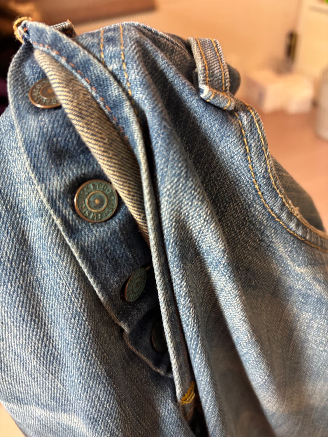 리바이스 501 청바지 W32 L30(미국)(희귀) 상품이미지8