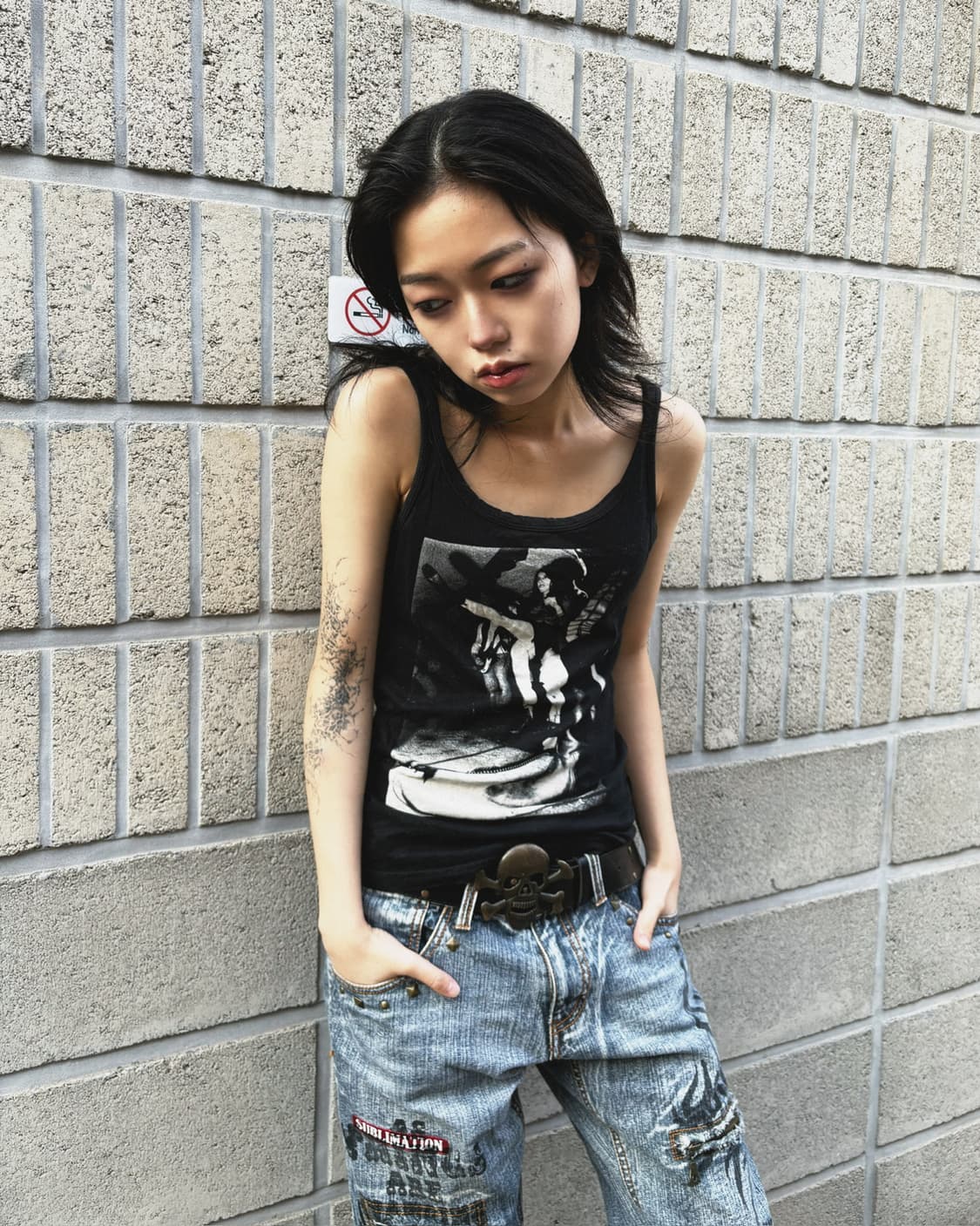 히스테릭 글래머 sue rynski 락스타 슬리브리스 상품이미지6