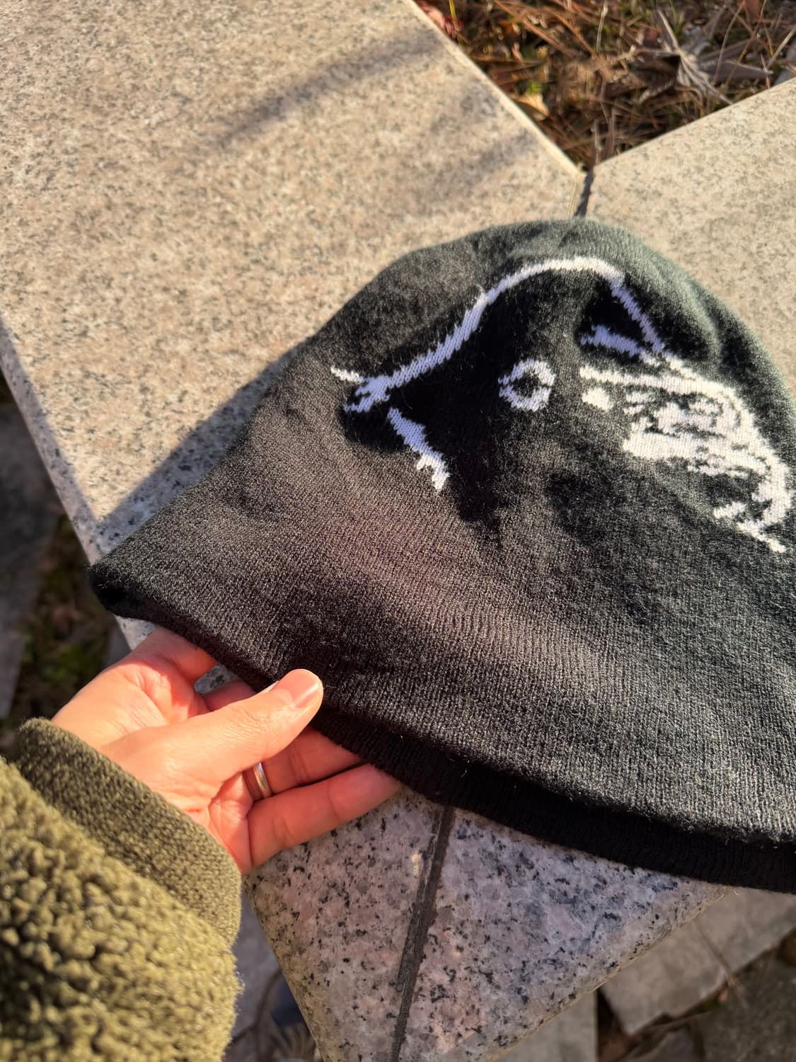 XLarge 엑스라지 고릴라 스컬 커프 비니 상품이미지4