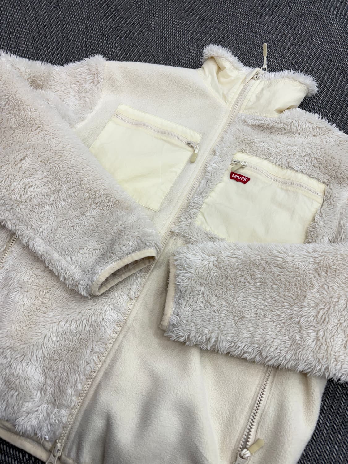 리바이스 양털 후리스집업M 상품이미지4