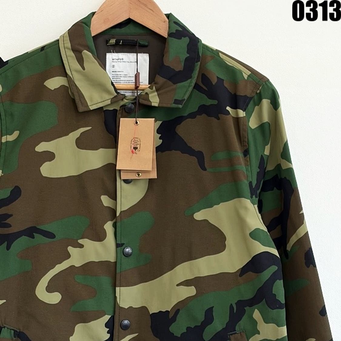 WTAPS 더블탭스 카모플라주 윈드브레이커 자켓 M 0313  상품이미지2