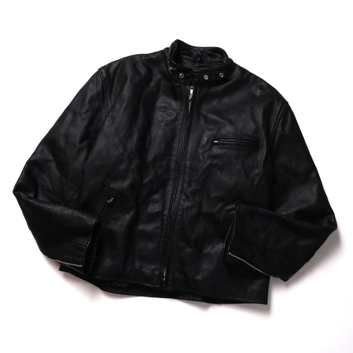 HORN WORKS Leather Rider Jacket   상품이미지4