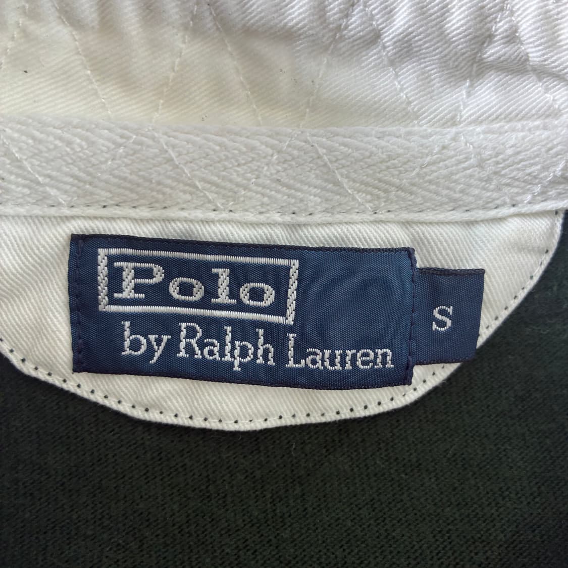 Polo  폴로 랄프로렌 자수 코튼 그린 스트라이프 럭비티  상품이미지4