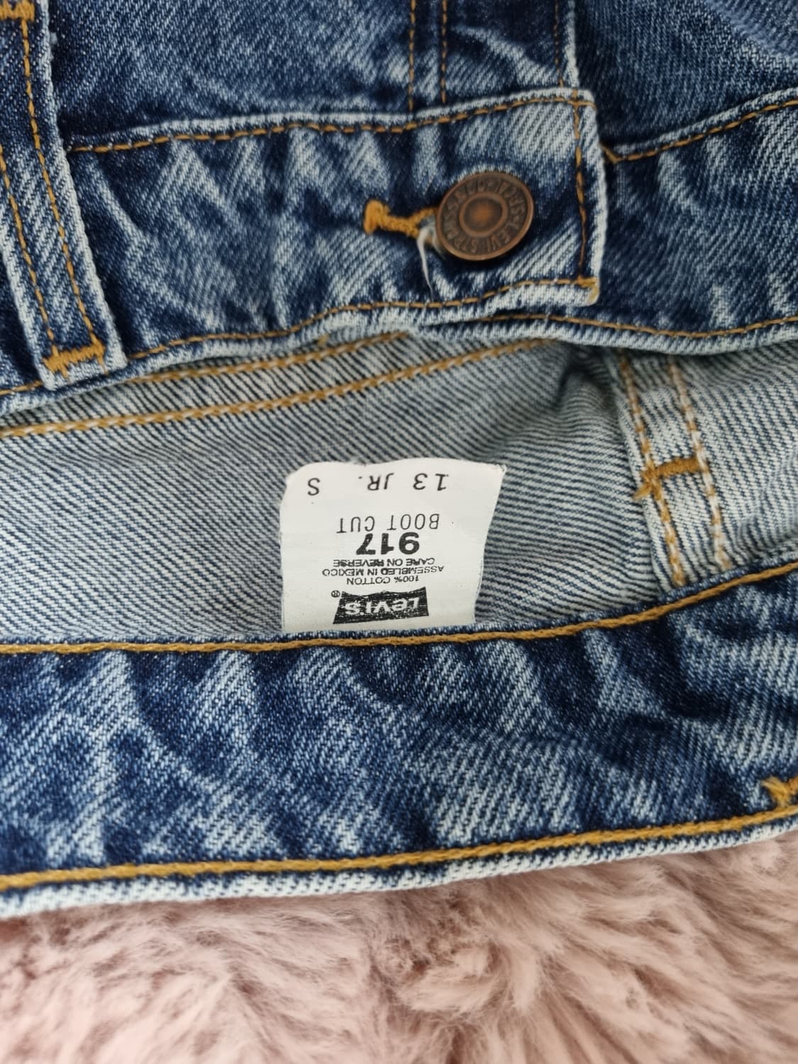 리바이스 917 오렌지탭 부츠컷 플레어진 32 상품이미지5