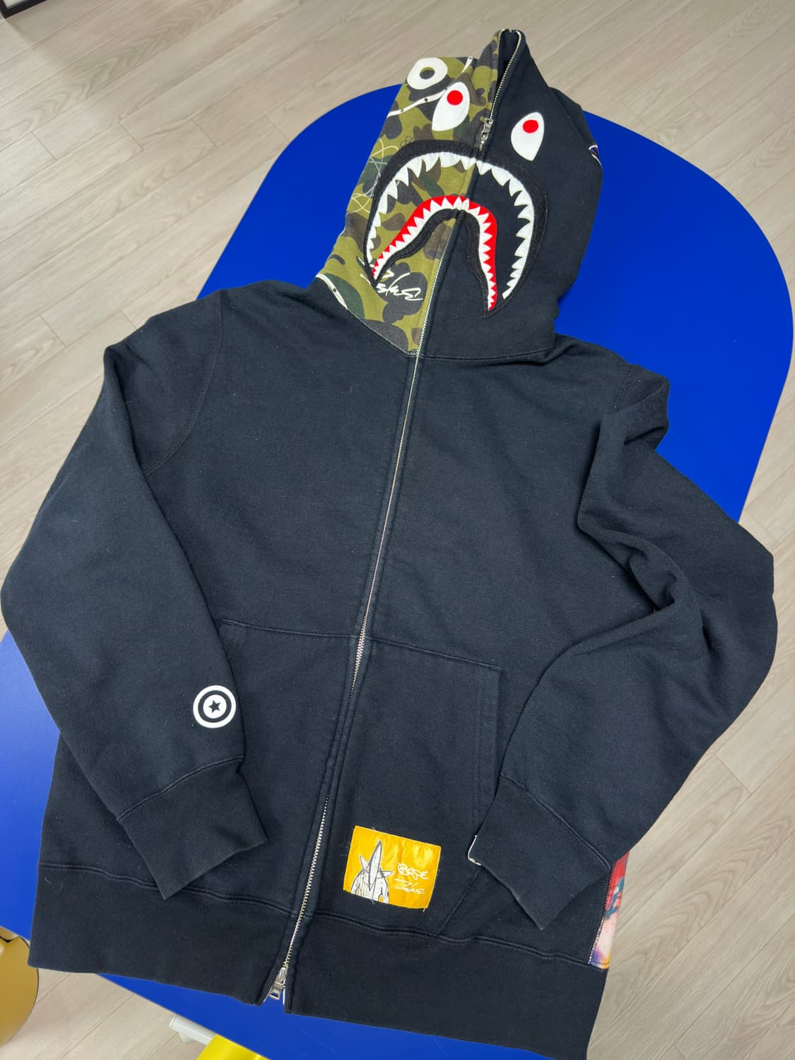 베이프 후드집업 XL 상품이미지3