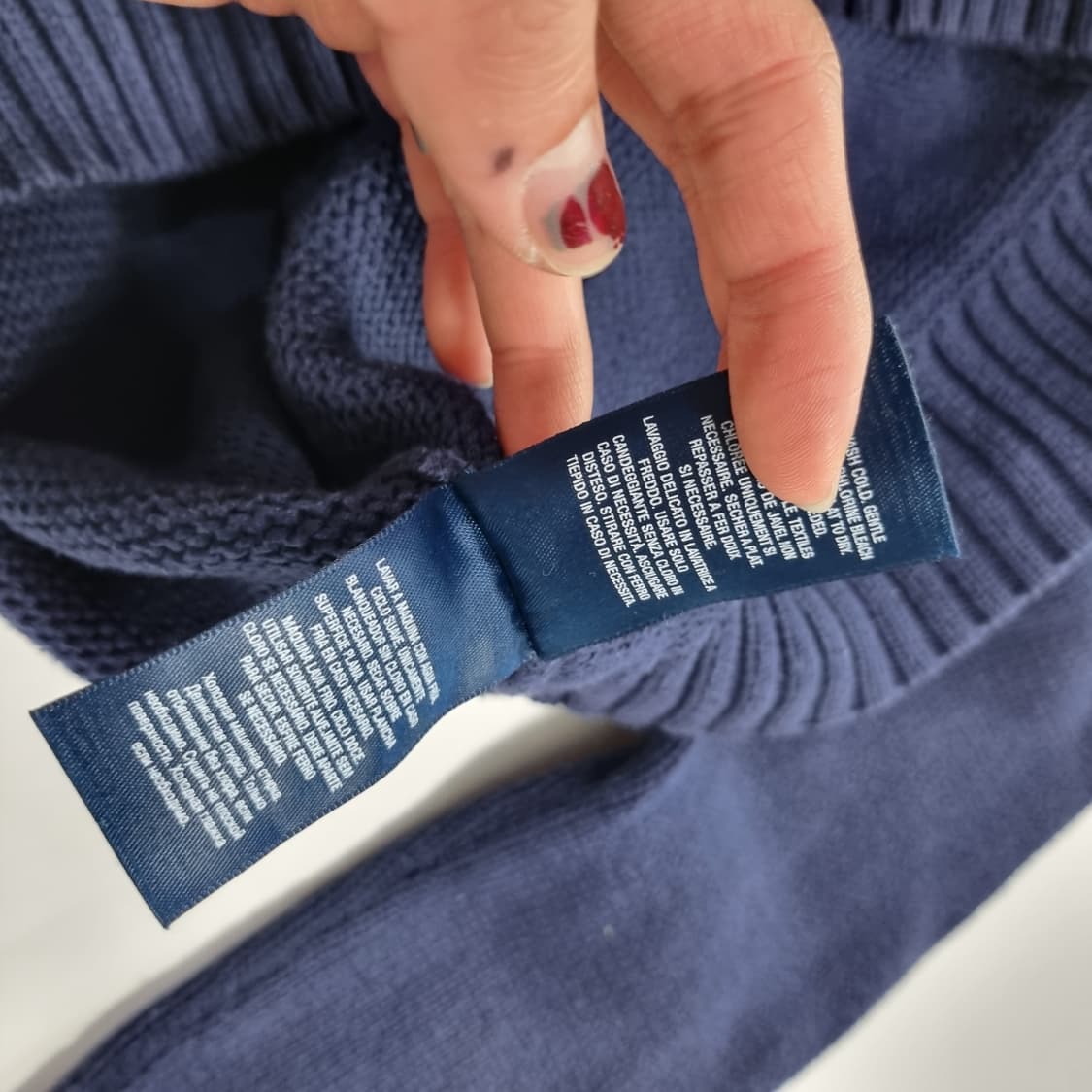 폴로 빅포니 니트집업 상품이미지5