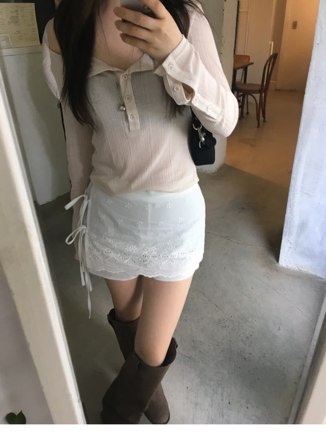 아워캐비넷 milk button tee 상품이미지5