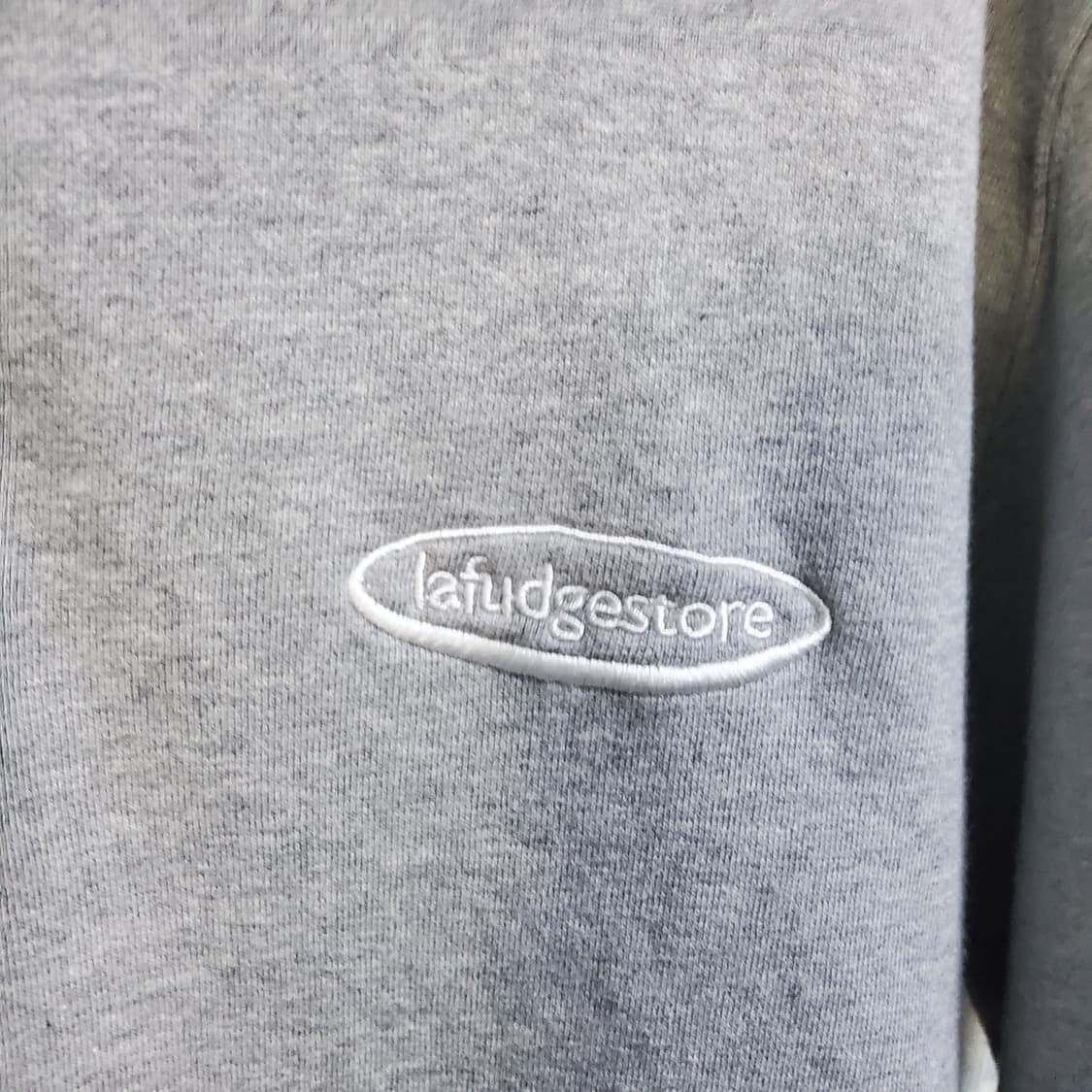 라퍼지스토어 그레이 카라넥 맨투맨  상품이미지3