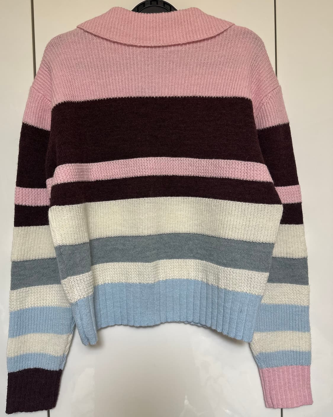 비비안웨스트우드 컬러 스트라이프 풀오버 울니트 멀티 상품이미지4