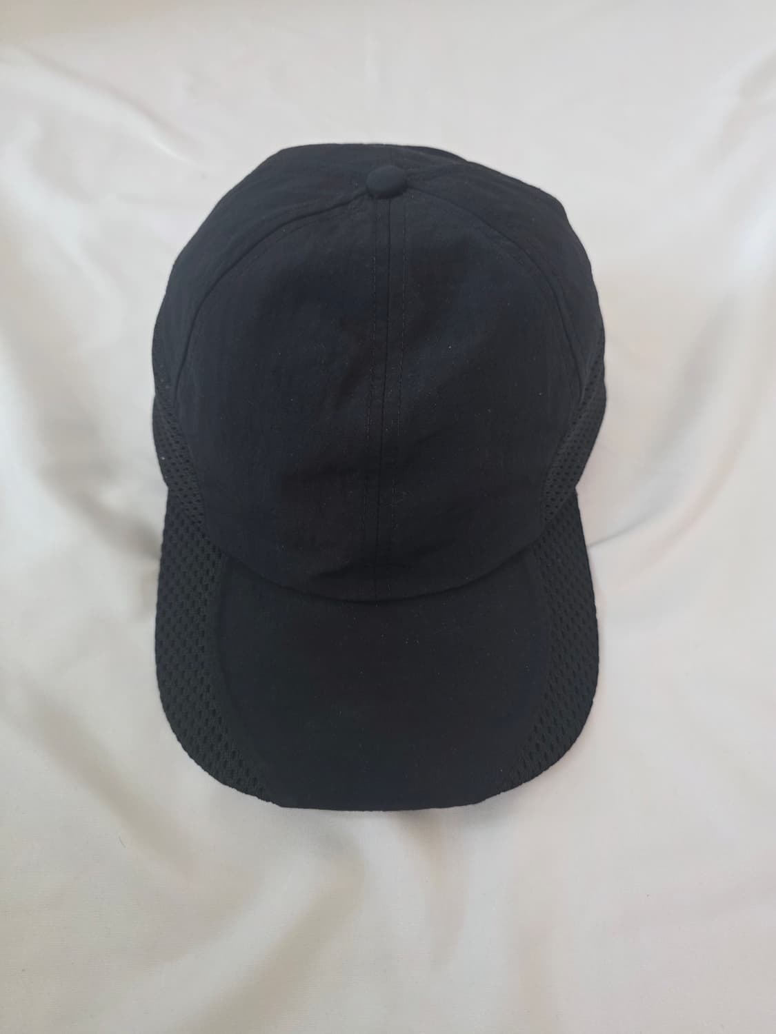 슈프림 코듀라 메쉬 6-패널 블랙 상품이미지1