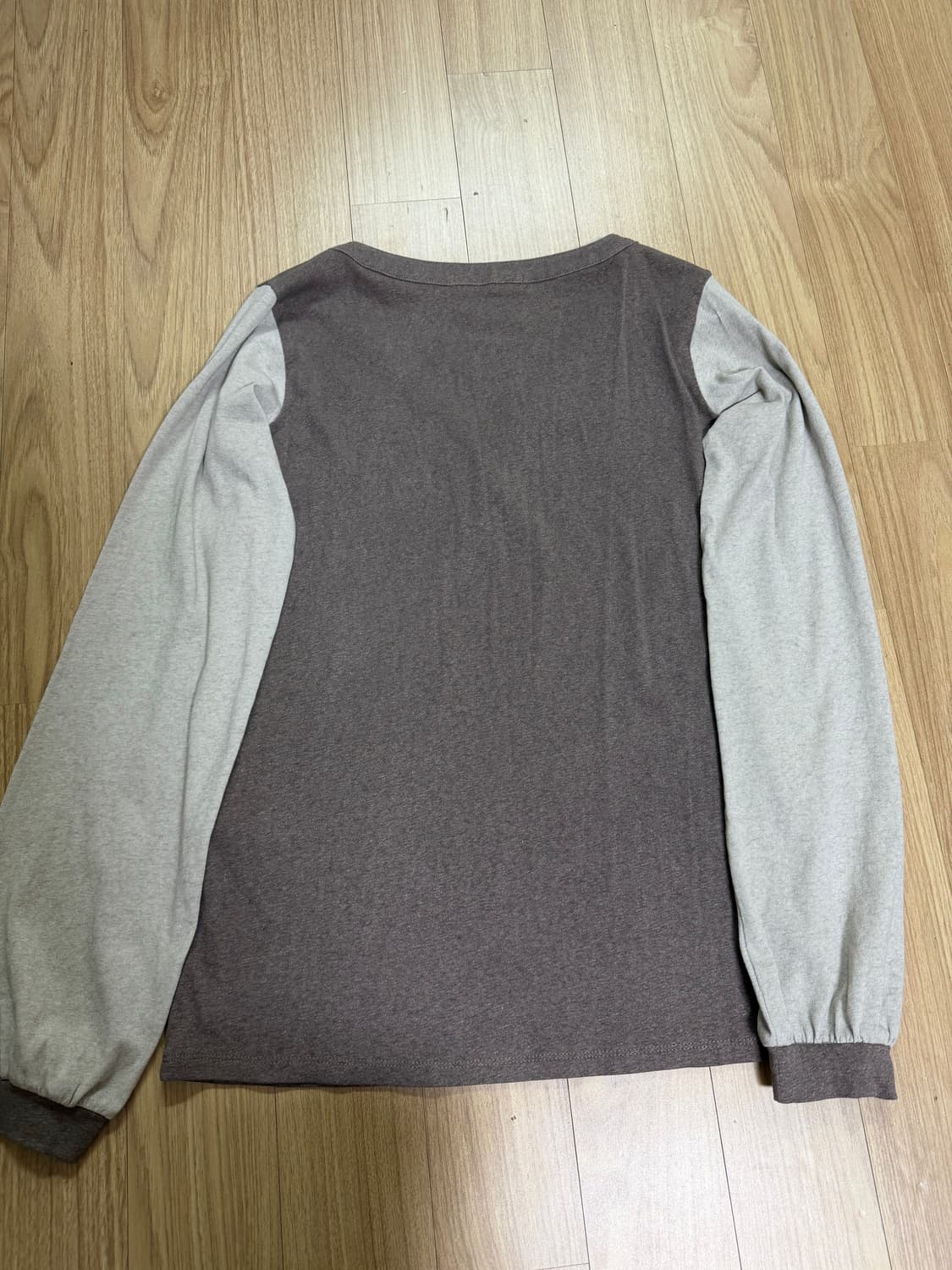 코이세이오 스너그 버튼 롱슬리브 브라운 상품이미지8