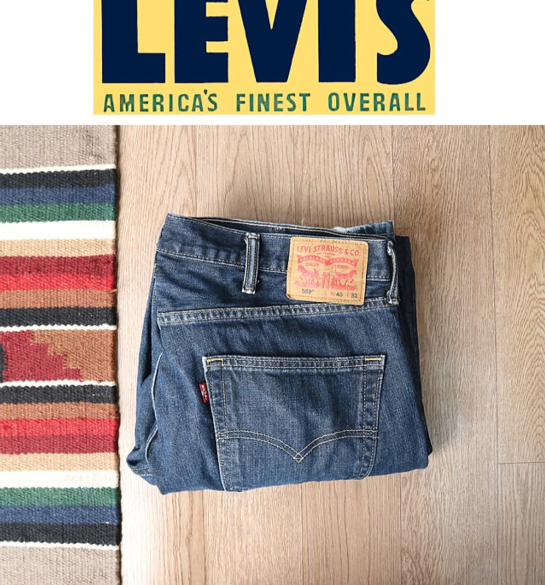 
LEVIS 리바이스 559 빅 사이즈 데님  40 상품이미지1