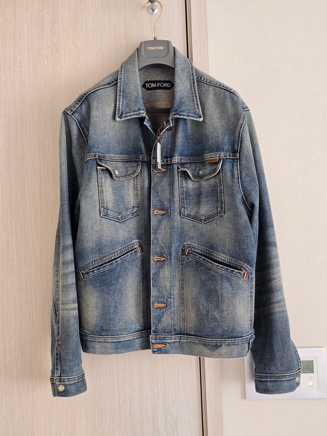 톰포드 22ss 데님 트러커 XL 상품이미지1