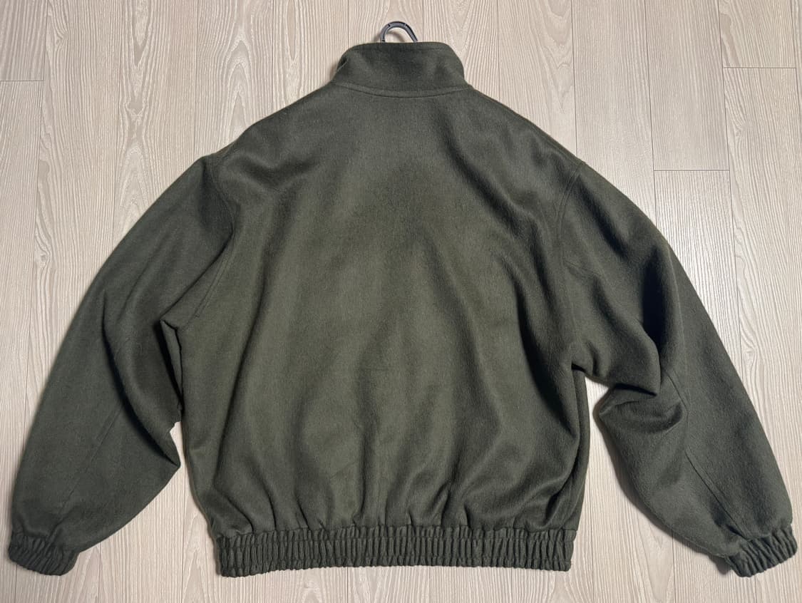 오라리 / 25fw 베이비 카멜 블루종 올리브 / 5 상품이미지2