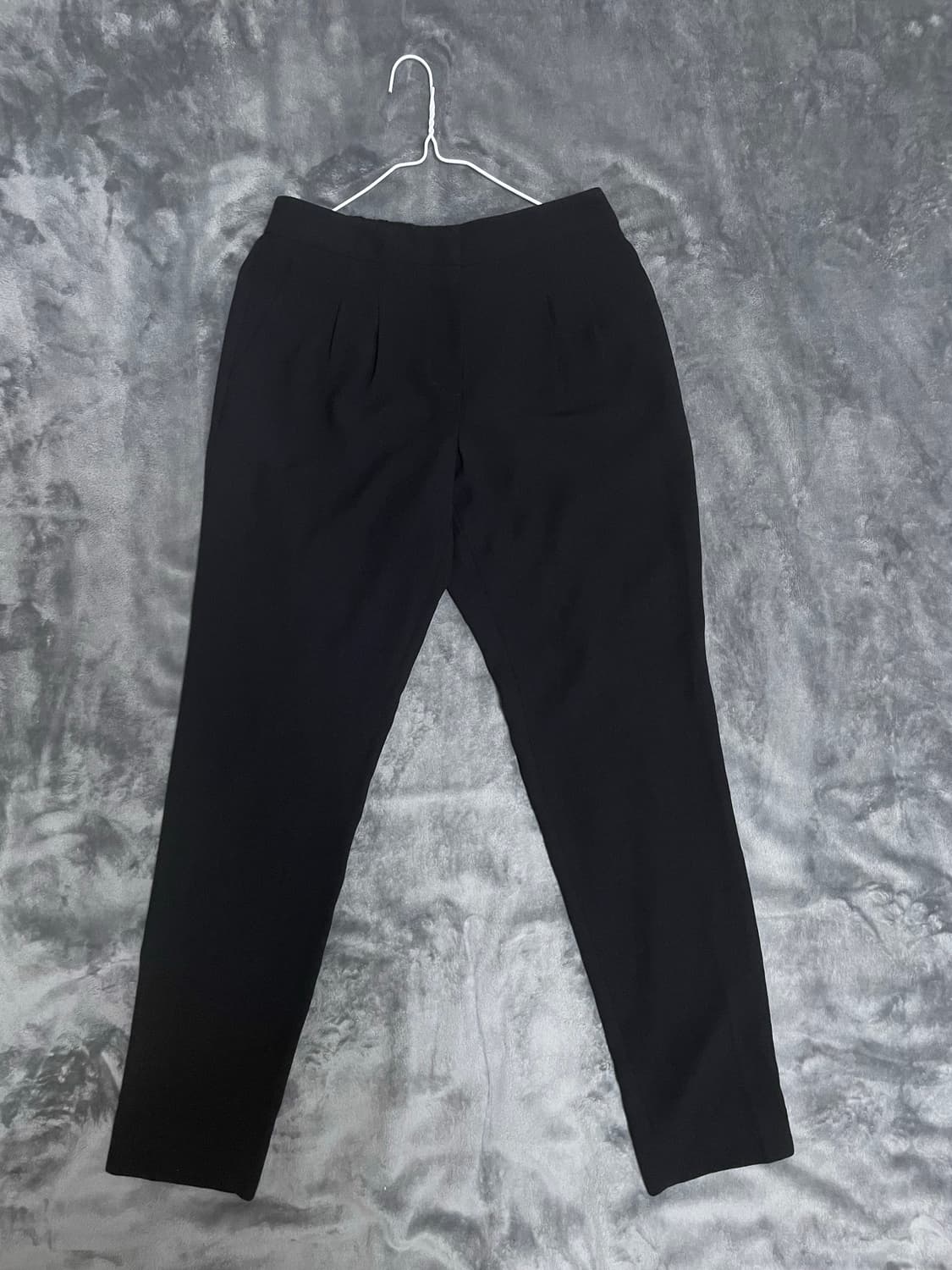 DKNY 폴리 블랙 팬츠 정품 상품이미지1