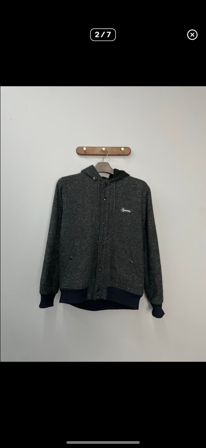 슈프림 해링본 후드 재킷 A2426 상품이미지2