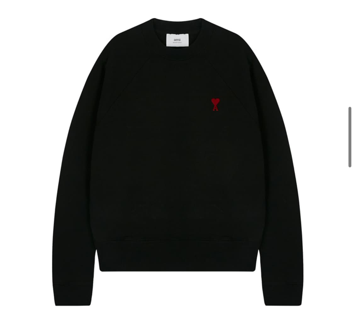 아미 스몰로고 맨투맨 S 상품이미지1