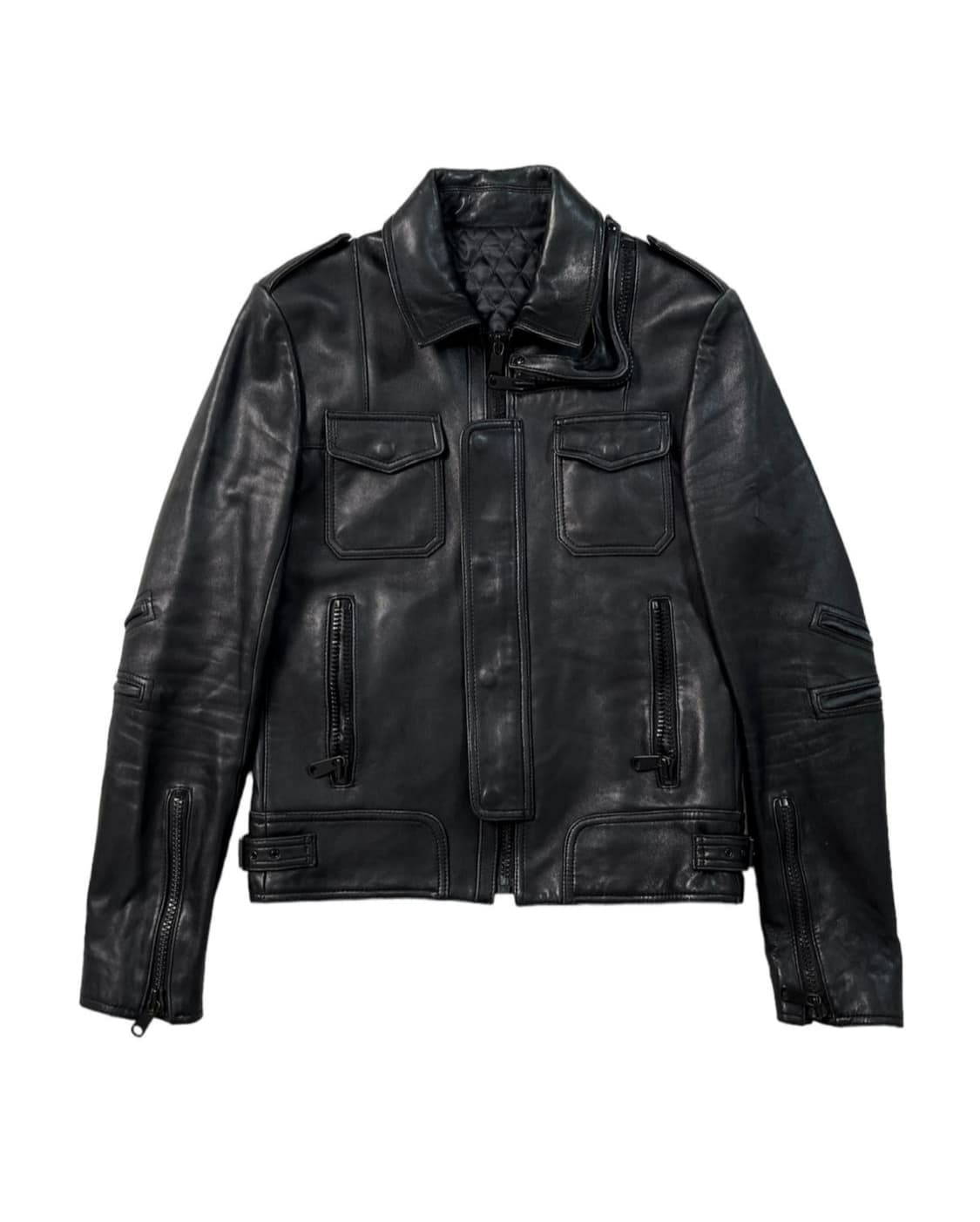 빈티지 양가죽 레더자켓 상품이미지1