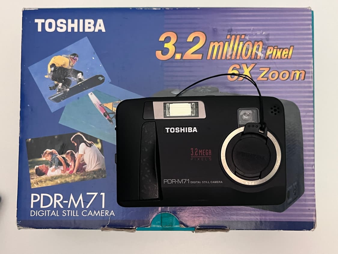 도시바 pdr-m71 빈티지 디지털카메라  상품이미지1
