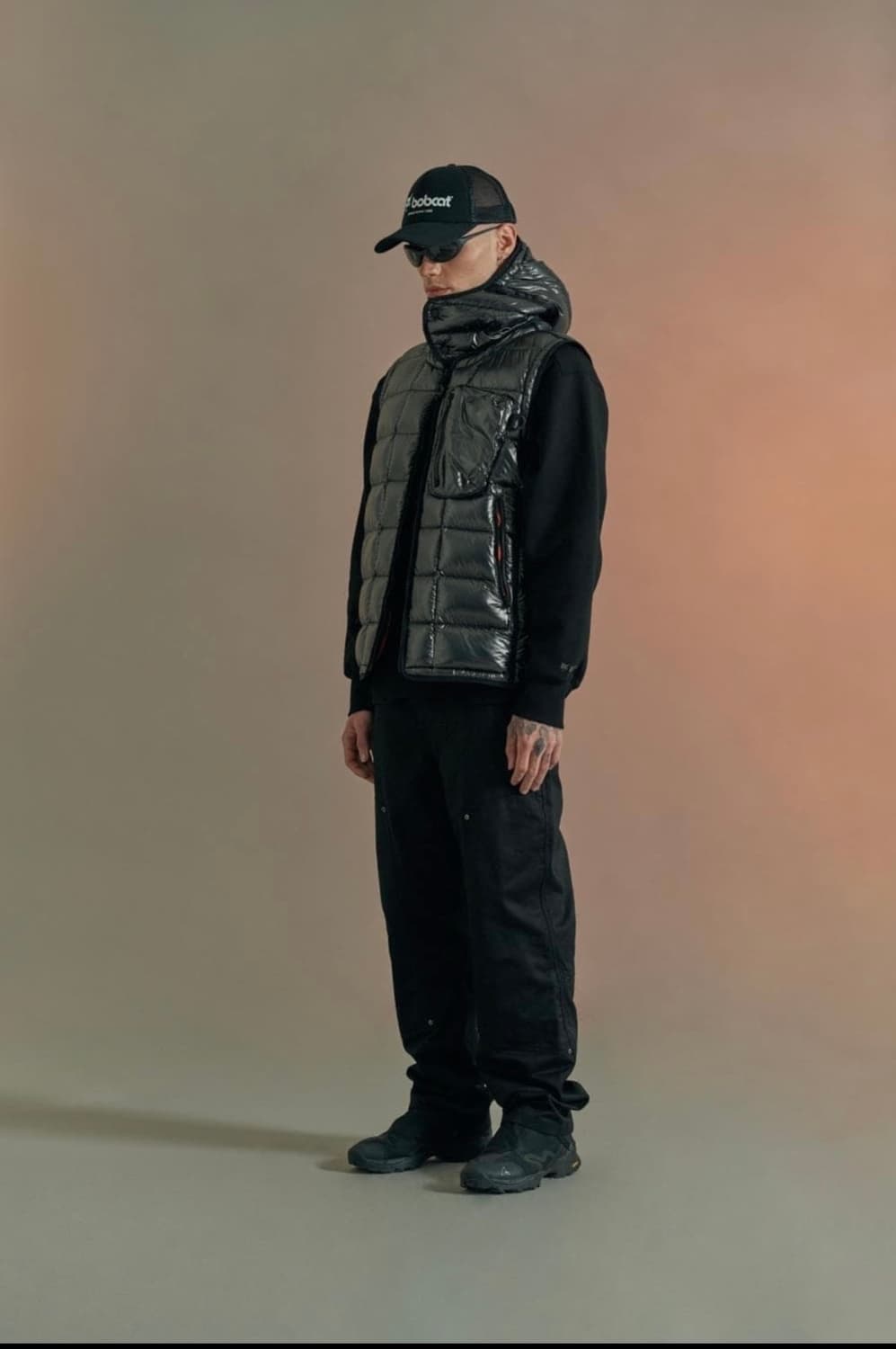 밥캣 어패럴 경량패딩 m 상품이미지4