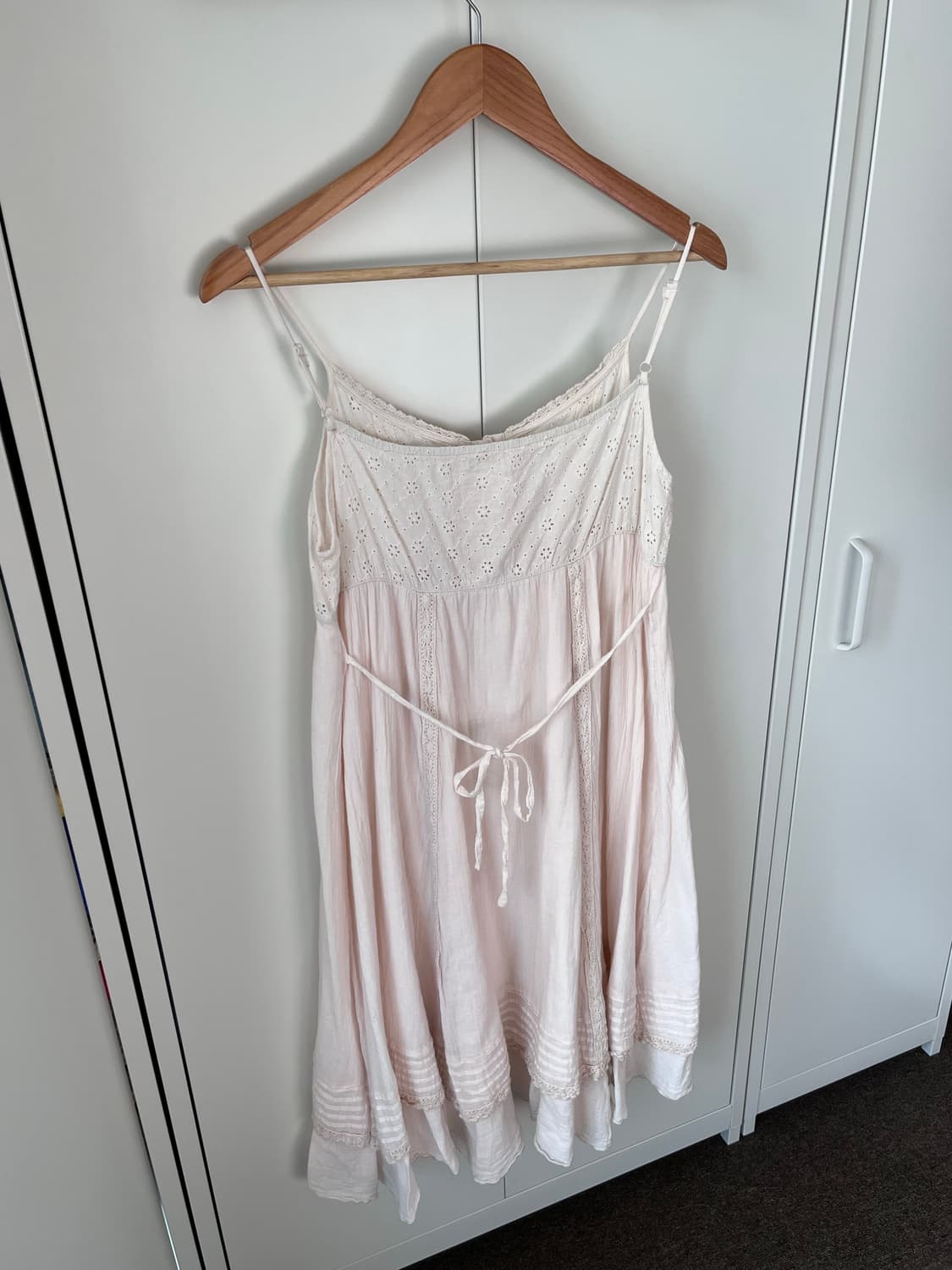 Vintage 펀칭 레이어드 나시 원피스 상품이미지9