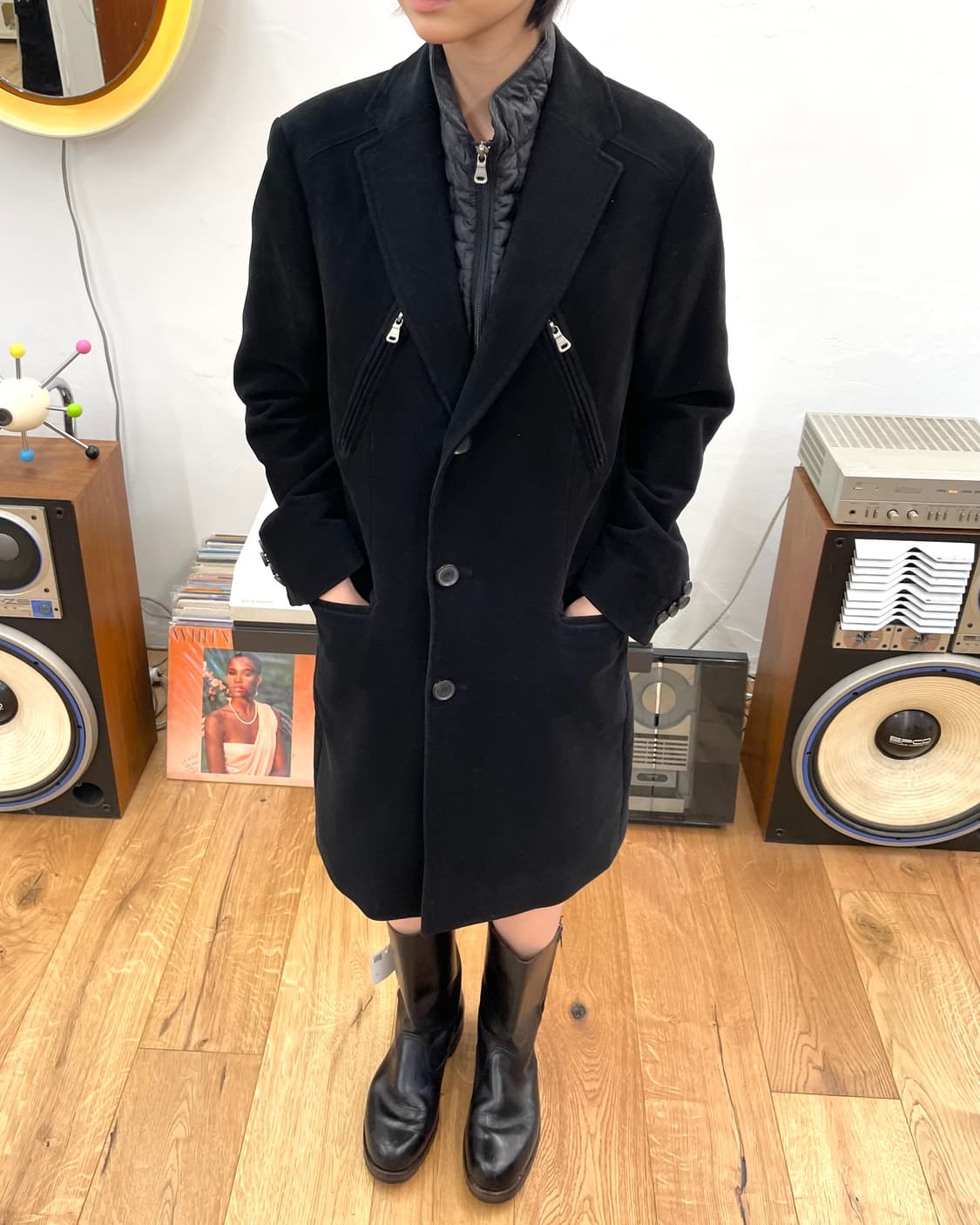 [46] 휴고 보스 몰스킨 코트 상품이미지1