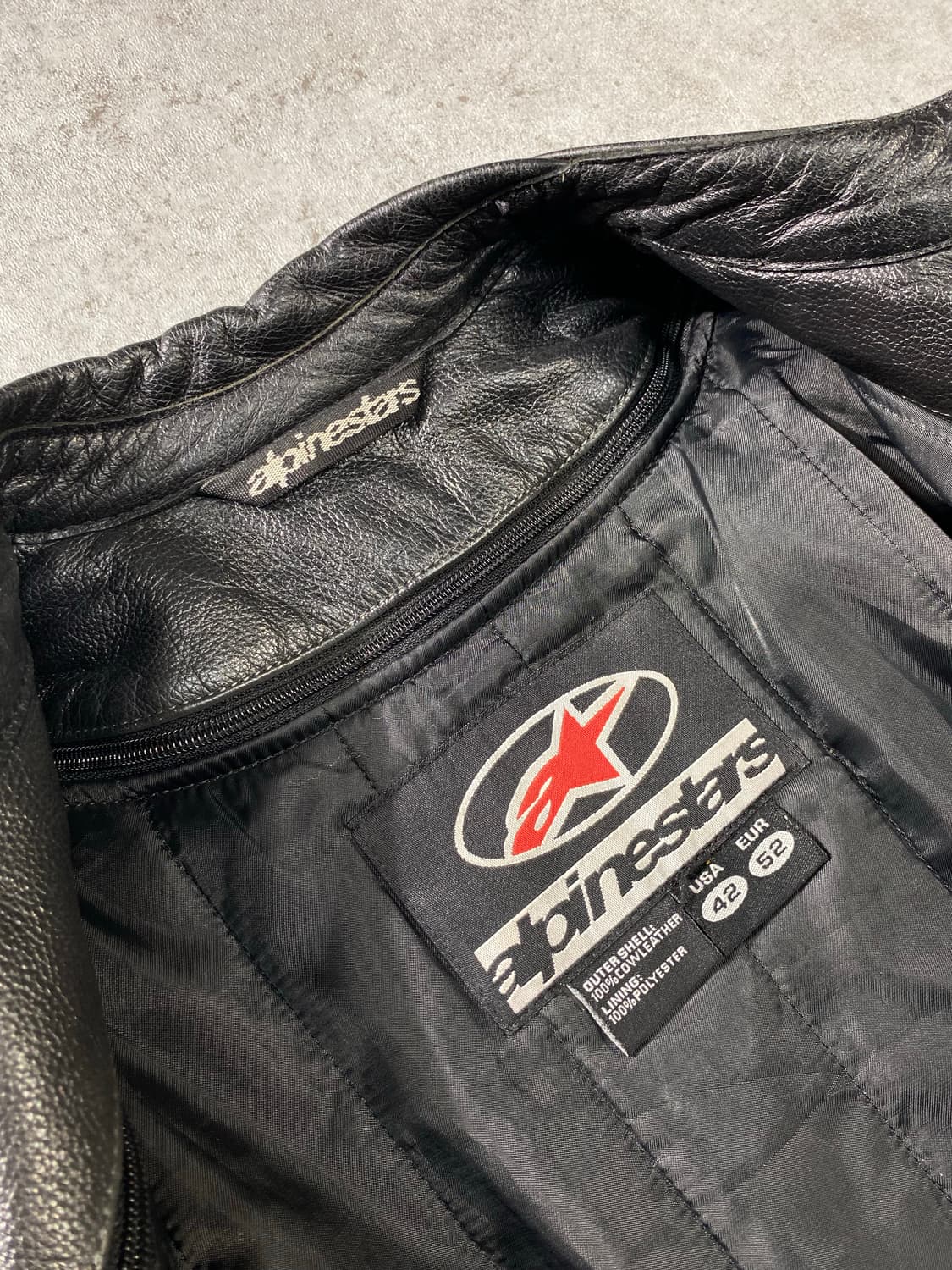 [42] Alpinestars 알파인스타 리얼레더 레이싱 자켓 상품이미지9