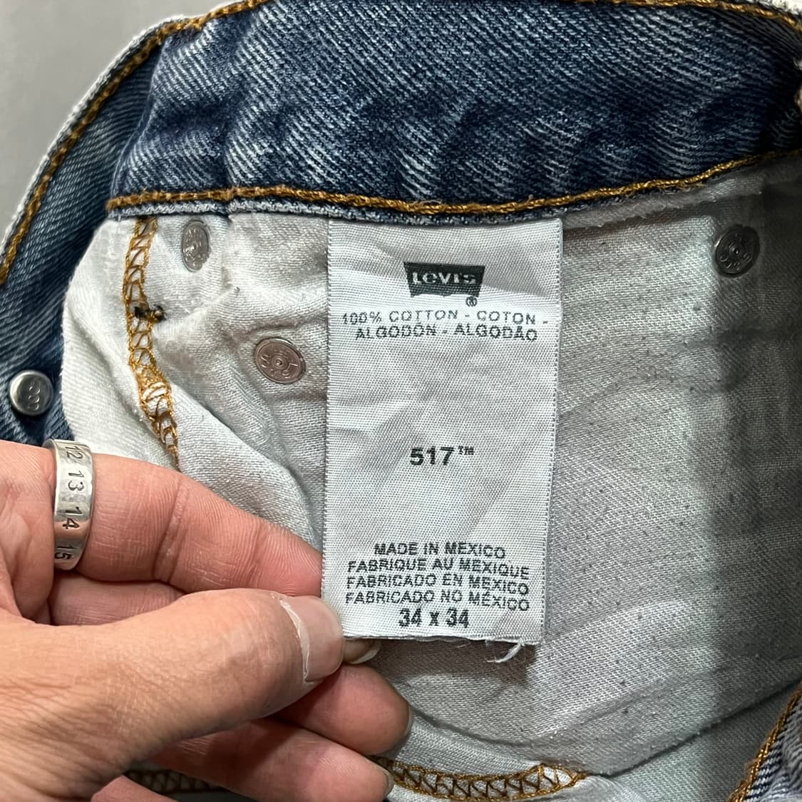  리바이스 517 데님 팬츠 y15030 상품이미지7