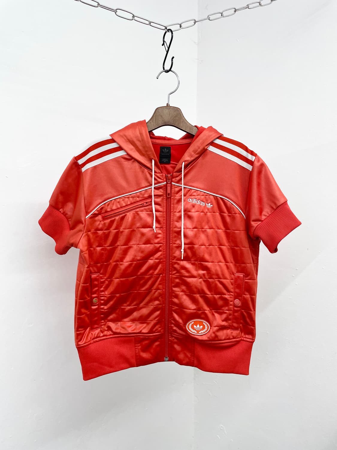 아디다스 올드스쿨 오렌지 하프 집업🍊 상품이미지5