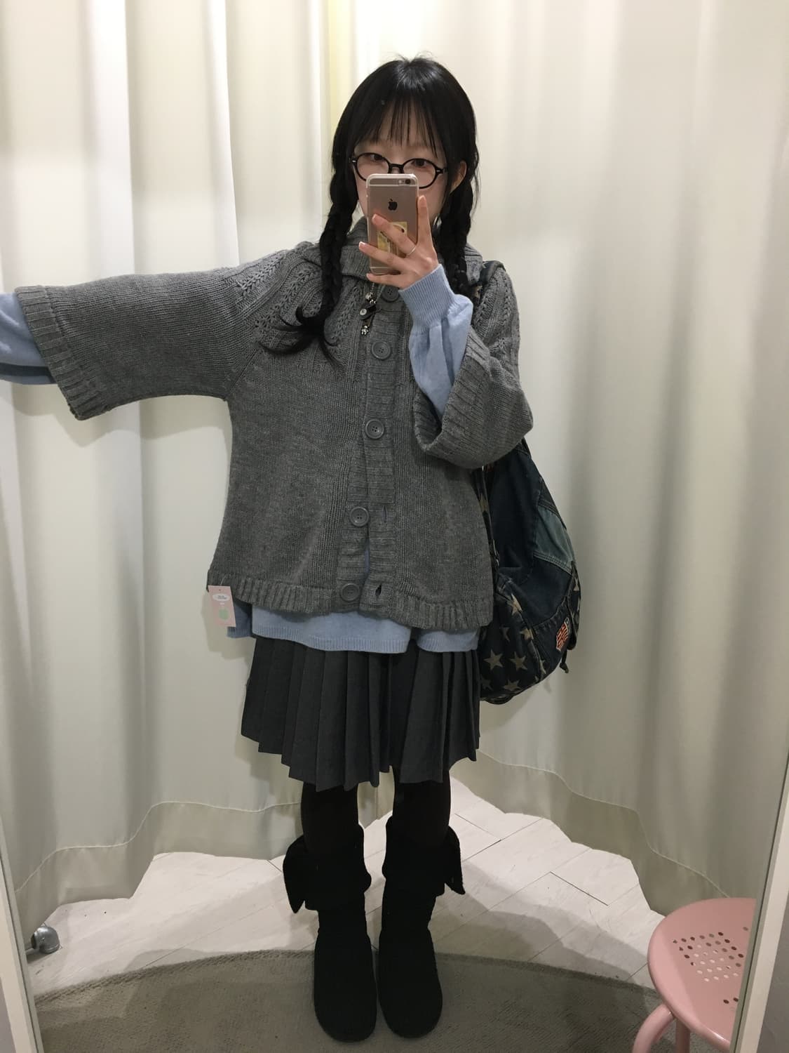 Soft Cable Knit Button Cardigan 상품이미지4