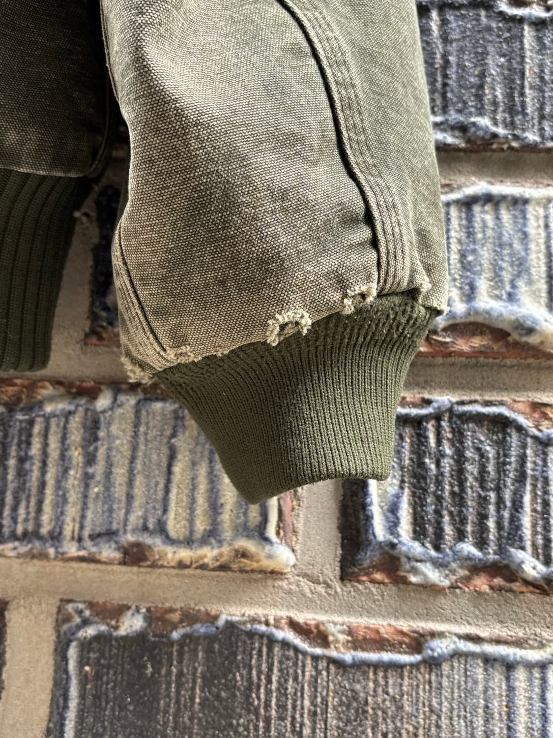 칼하트 j130 덕액티브자켓 모스그린 상품이미지7