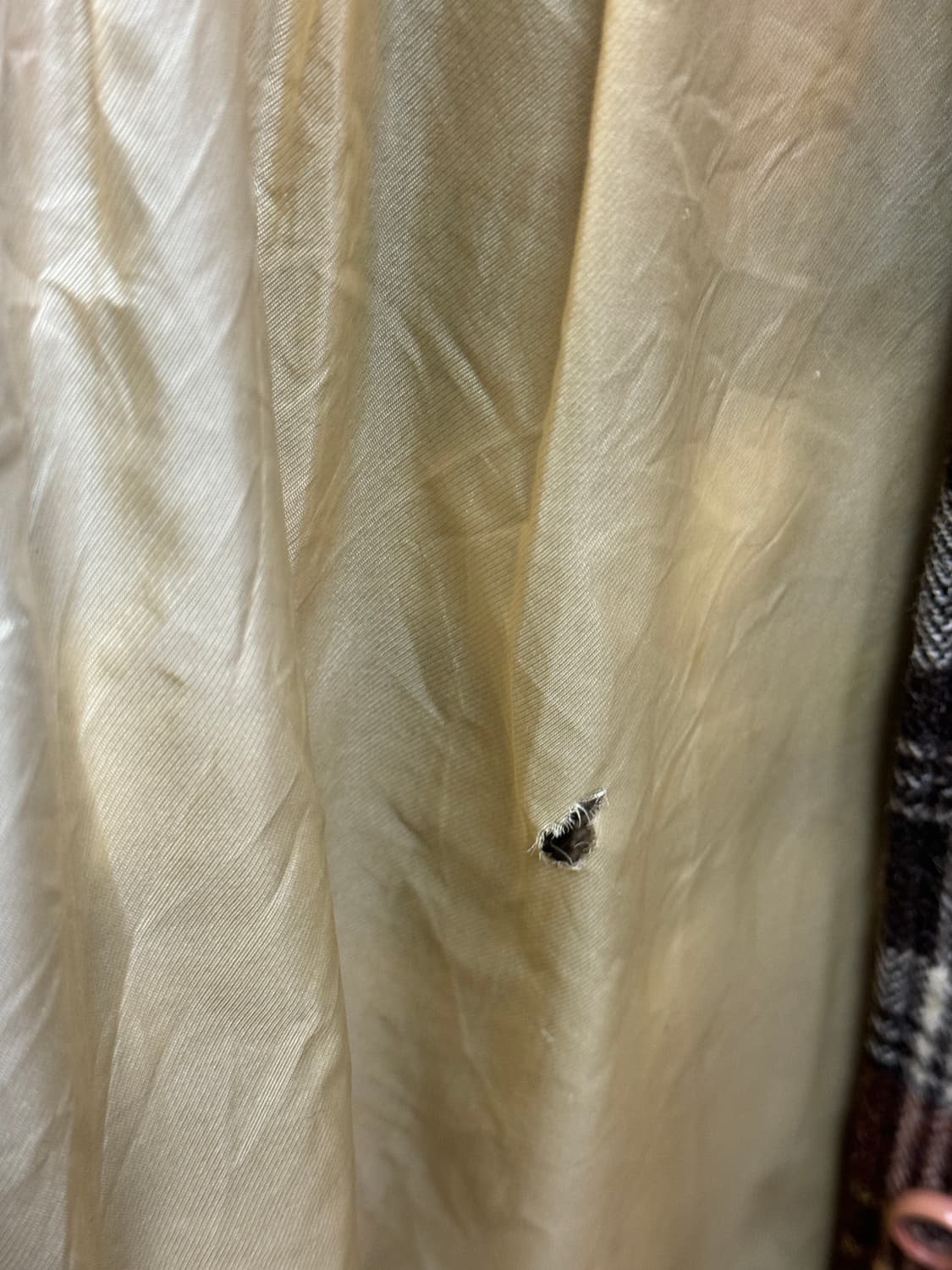 체크 카라 코트 상품이미지3