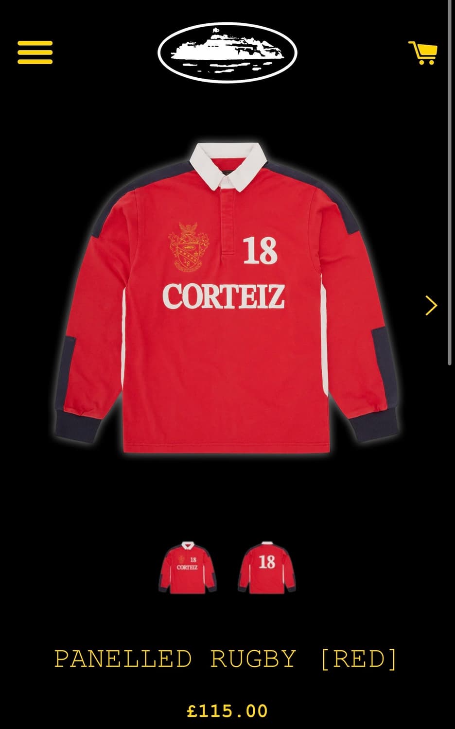 Corteiz PANELLED RUGBY 상품이미지1