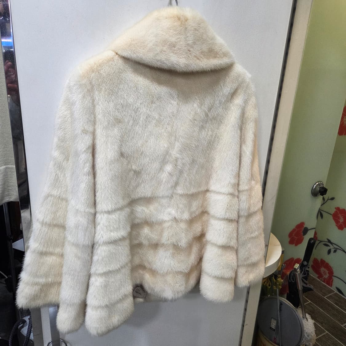 동우모피 아이보리 밍크 코트 상품이미지4