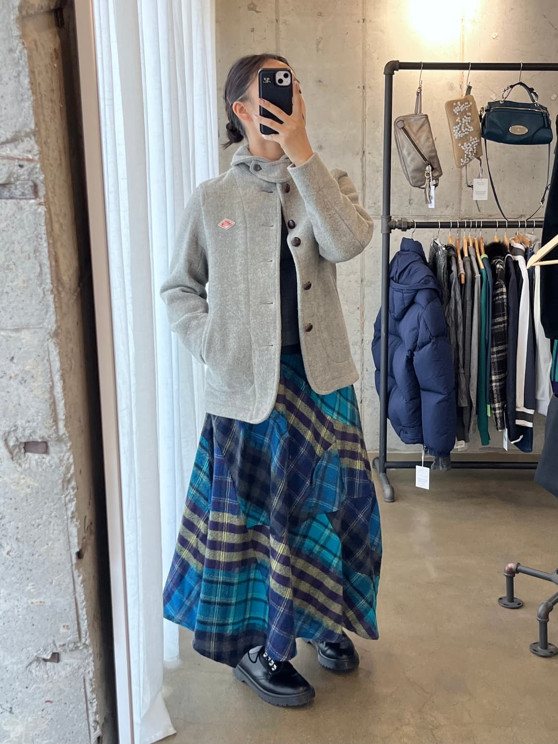 단톤 울 코트 그레이 36 상품이미지4