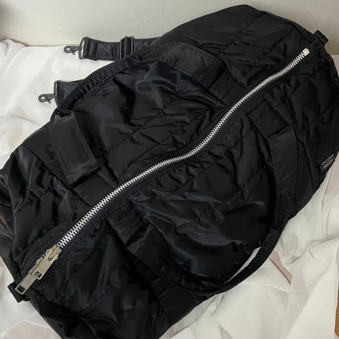 PORTER 탱커 2way 보스턴 더플백 M 블랙 드럼백 상품이미지3