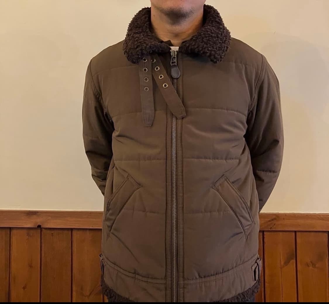 아비렉스 폴리 b-3 플라이트 자켓 무스탕 L 상품이미지1