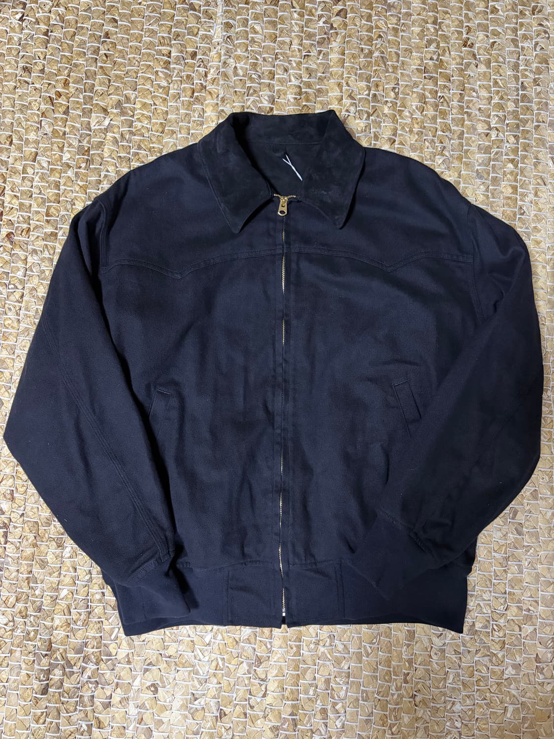 코모리 블랙드릴 지퍼자켓 상품이미지3