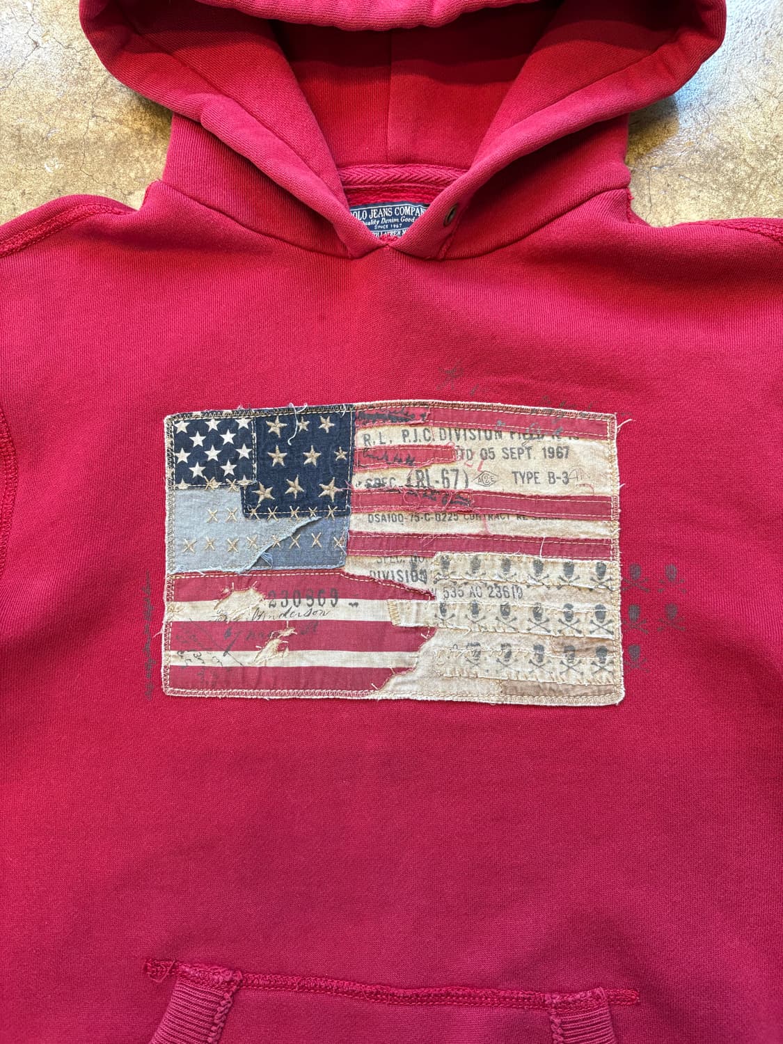 Polo Jeans Company 성조기 후디 상품이미지3