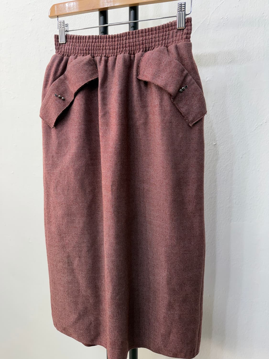 정품) 랑방 한섬 밴딩 롱 스커트 64 상품이미지3