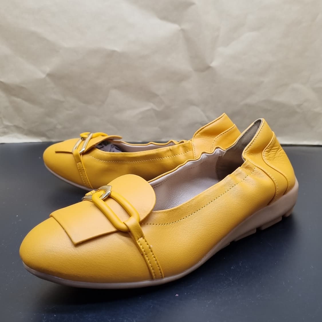 엘르 여성플렛슈즈 실사이즈245 상품이미지1