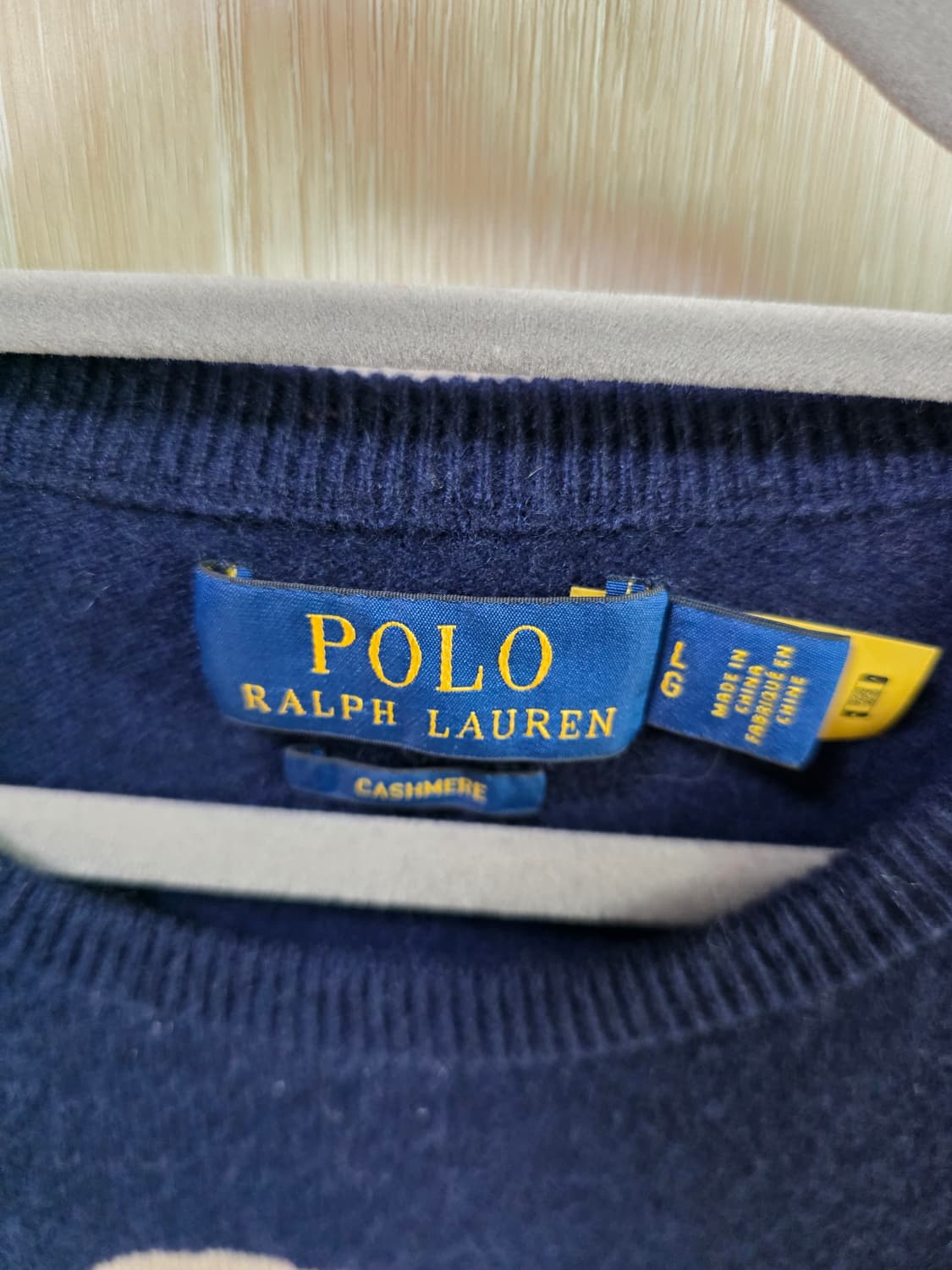 폴로 골든리트리버 캐시미어 니트L 상품이미지2