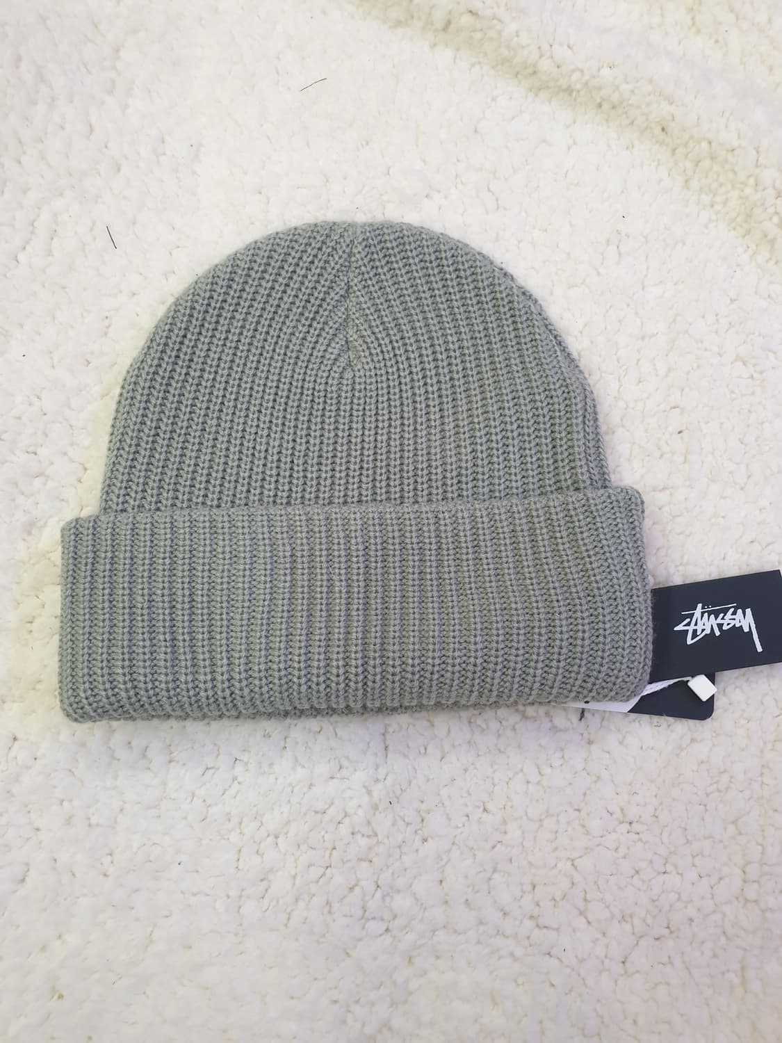 Stussy 스투시 로고 비니 그레이 상품이미지3