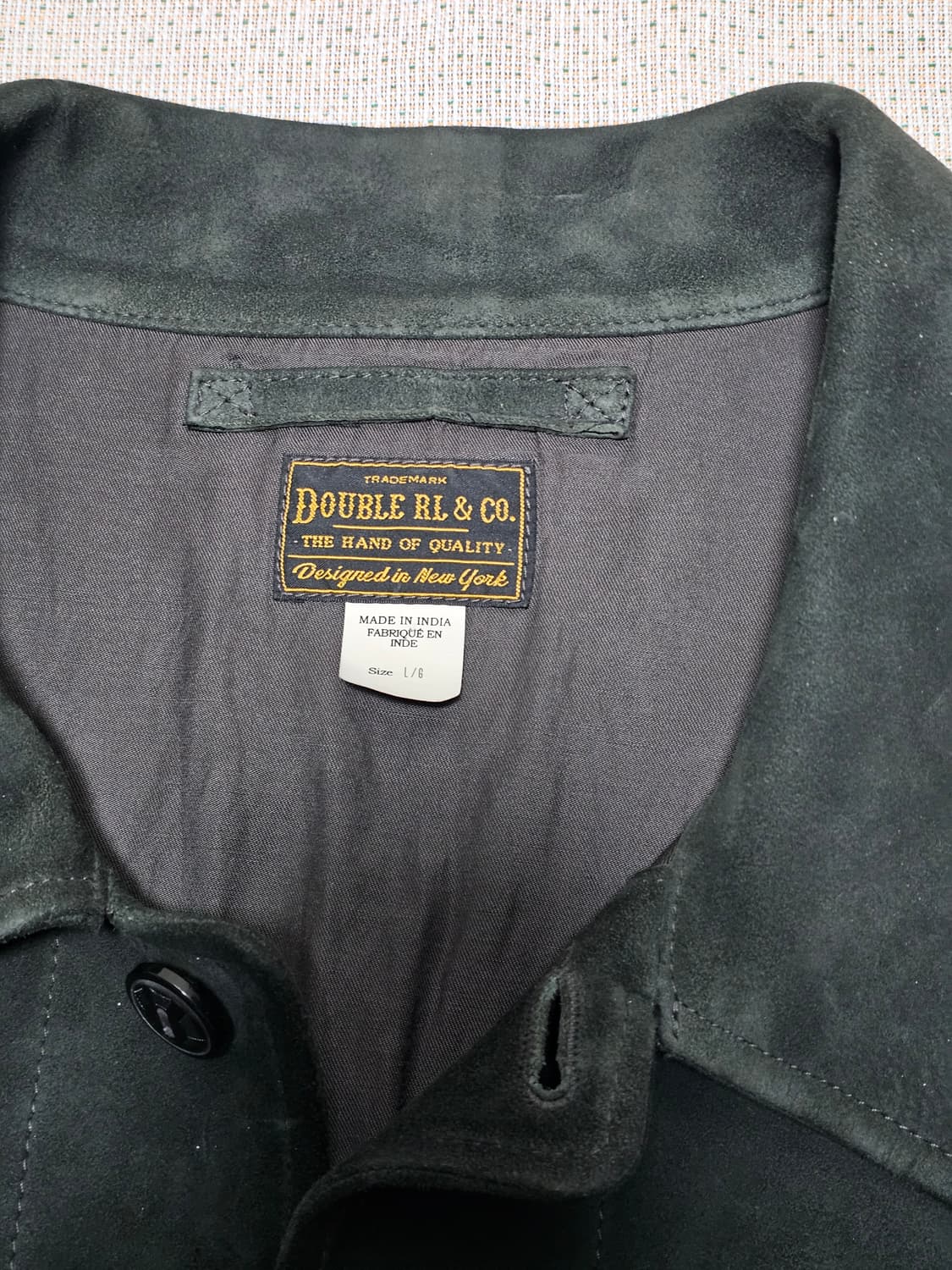 rrl 스웨이드 자켓 L사이즈 상품이미지3