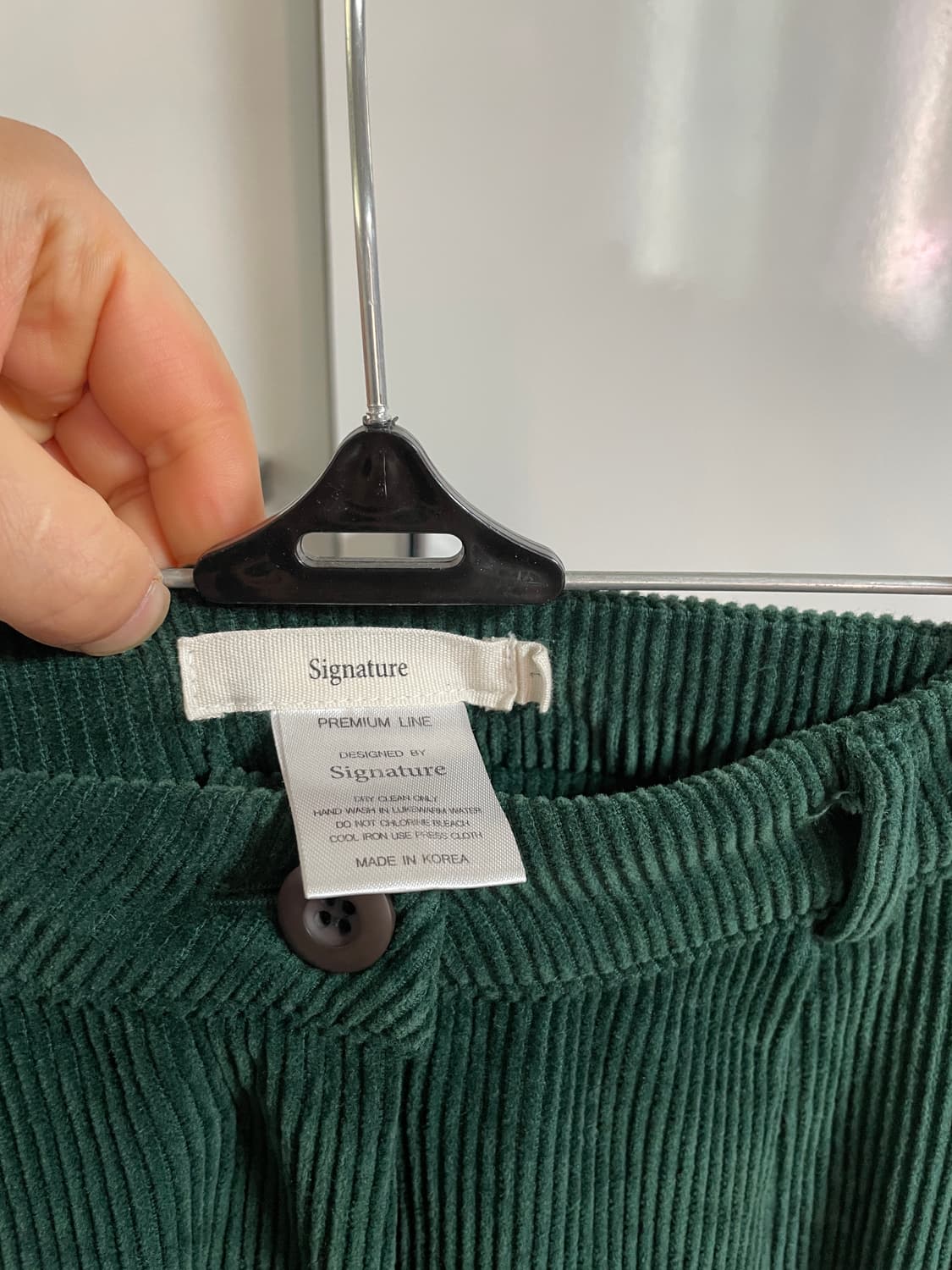 시그니처 핀턱 코듀로이 팬츠 상품이미지3