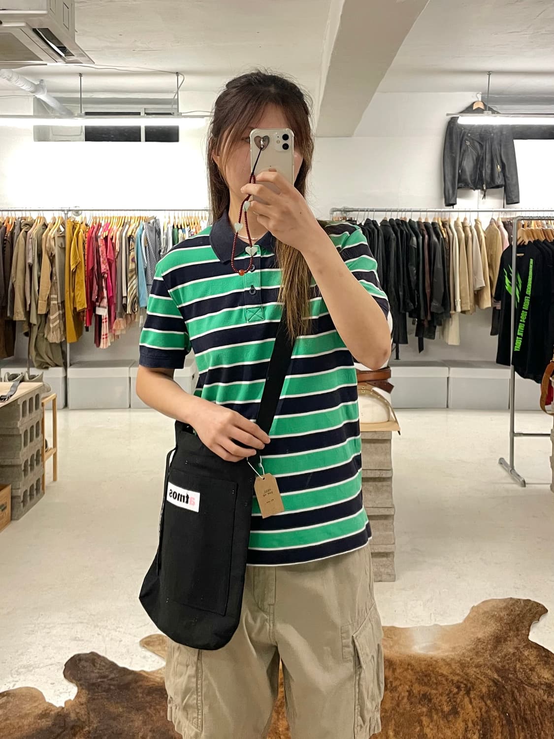 ATMOS 2way canvas bag 상품이미지2