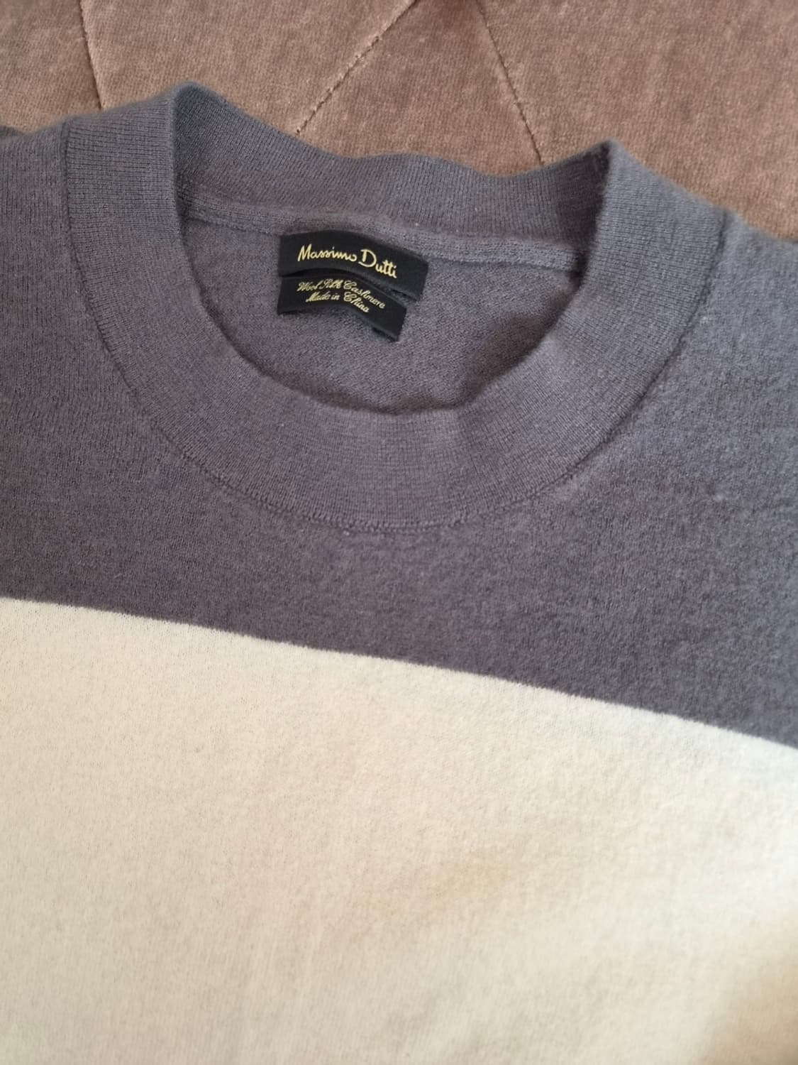 마시모뚜띠 남성 배색 캐시미어니트

 상품이미지3