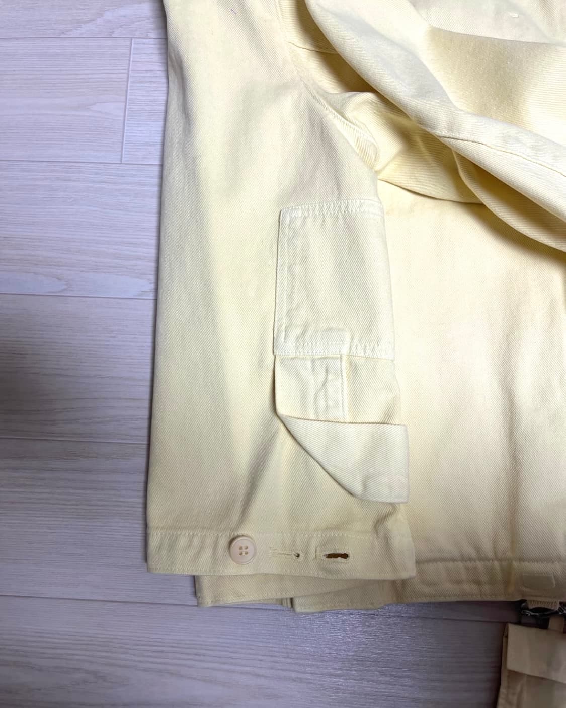[EE] GARMENT DYED BLOUSON / L.Yellow (M) 상품이미지8