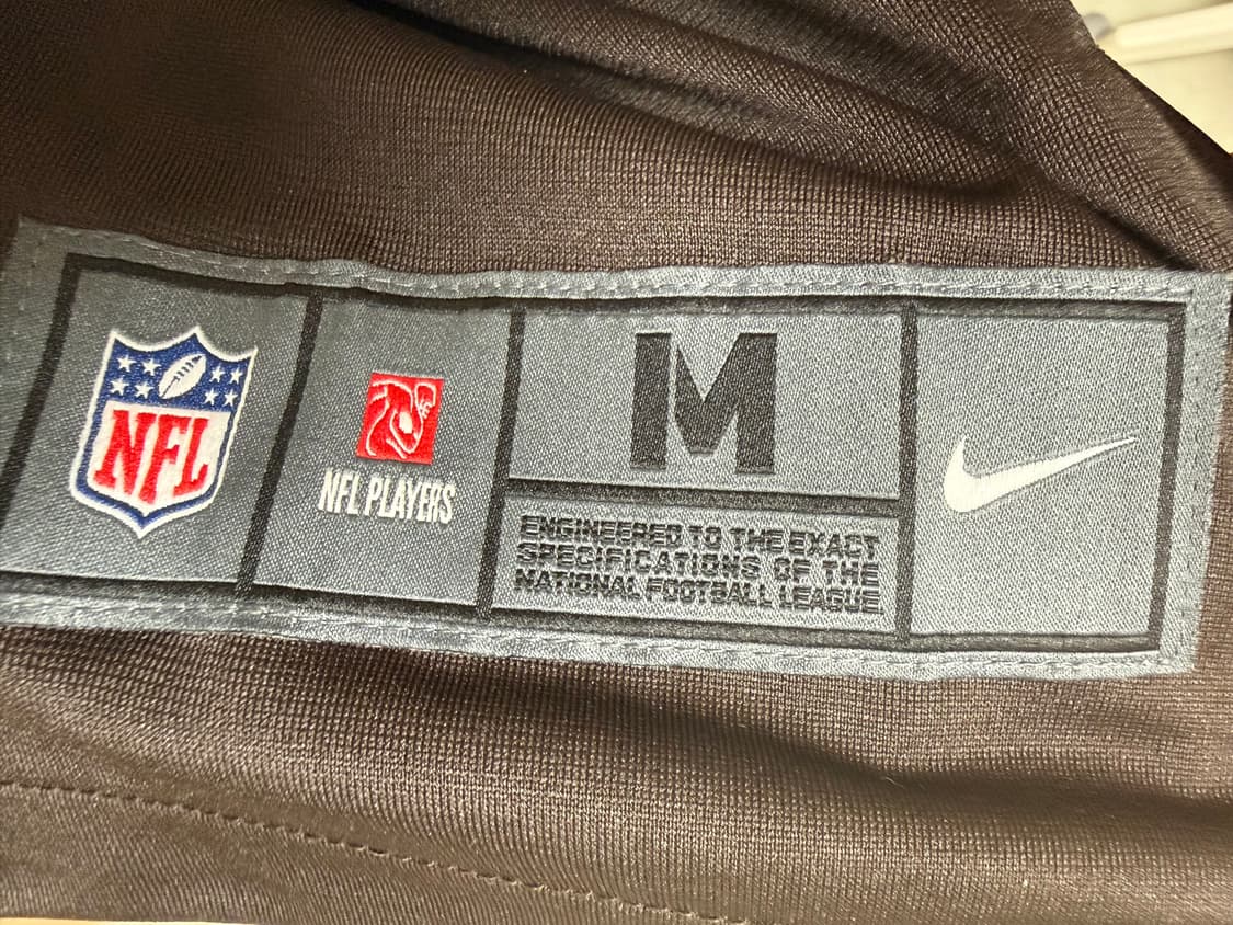 NFL 클리브랜드 브라운스 마일스 개럿 나이키 져지 상품이미지4